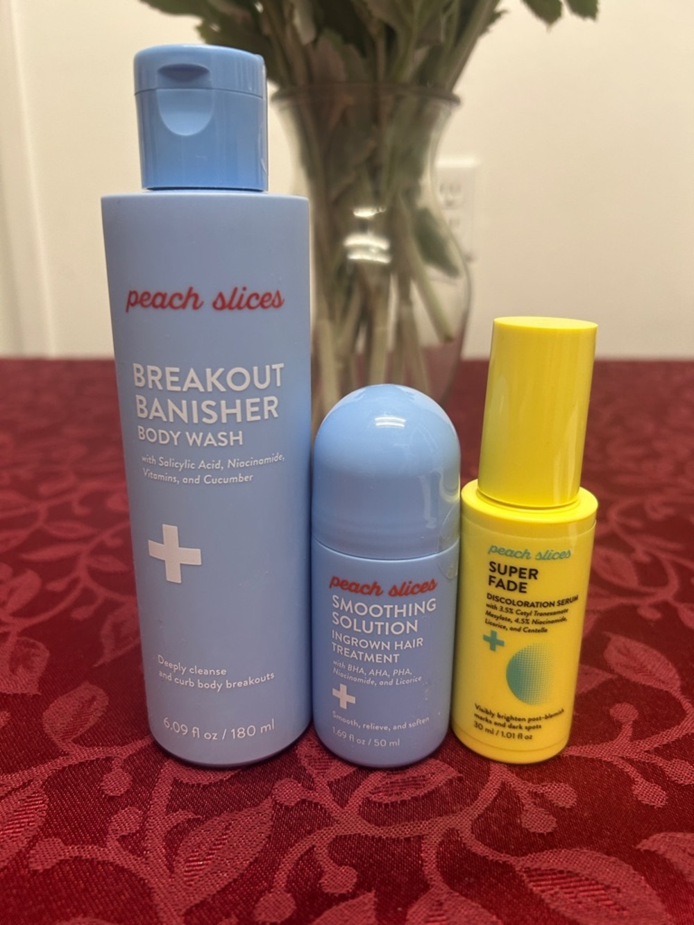 Peach Slices Breakout Banisher + Ingrown Hair Treatments